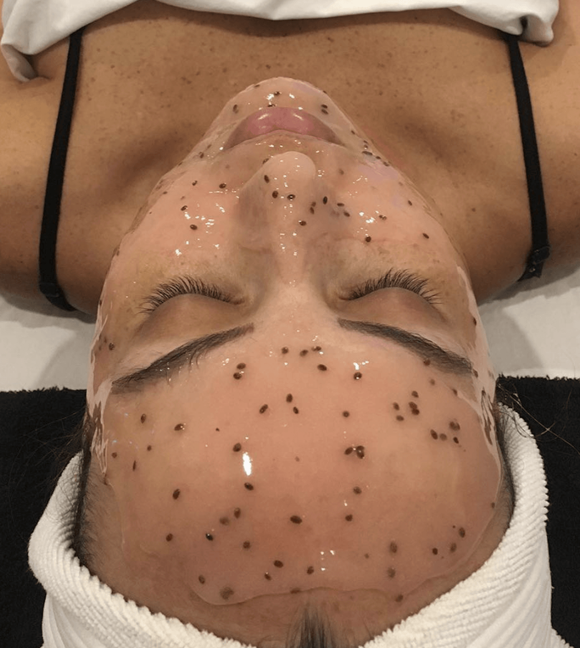 naturally glowing skin