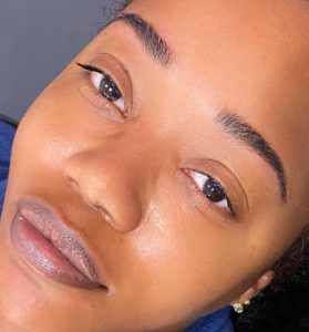 : permanent brows achieved through microblading, powder brows, nano brows, and combo brows.